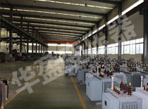 聊城非晶合金变压器生产现场